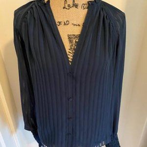 Ramy Brook Navy Blouse M
